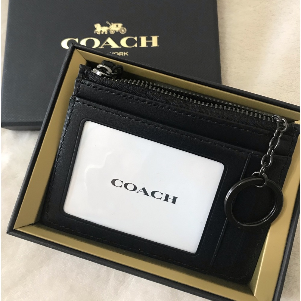 NEW COACH Mini Skinny ID Case